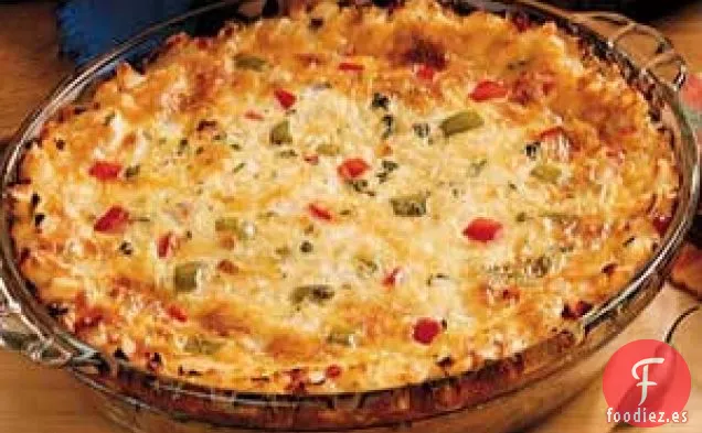 Pastel de Tortilla de Pimiento Campestre