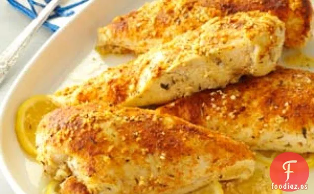 Pollo al Horno Mediterráneo con Limón