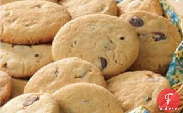 Galletas con Chips de Mantequilla De Maní