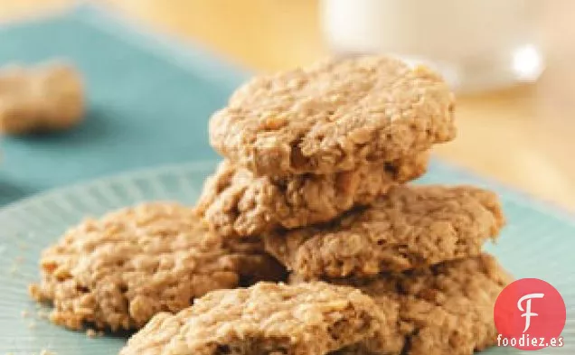 Galletas de Avena con Mantequilla De Maní