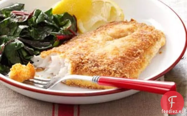 Lucioperca Recubierta de Crujiente