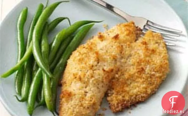 Tilapia Al Horno Empanizada