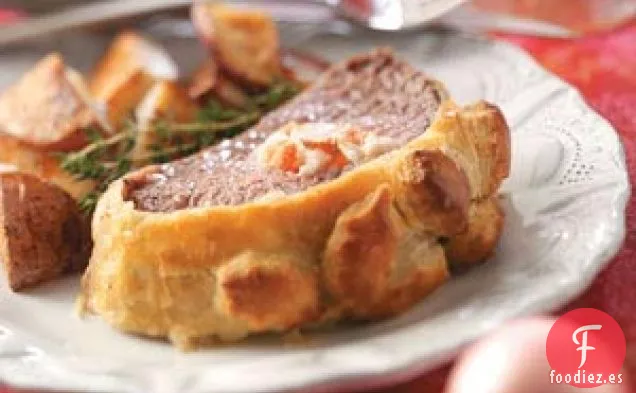 Wellington de Ternera Rellena de Langosta