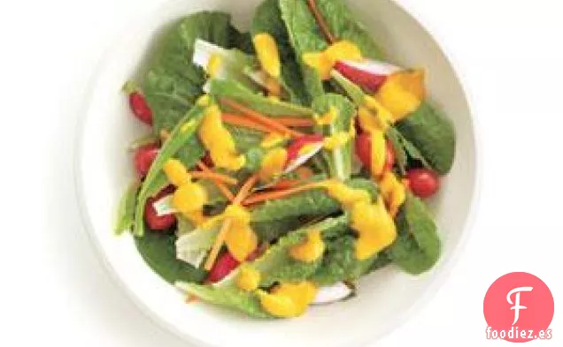 Aderezo rápido de zanahoria y jengibre