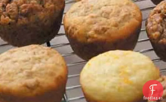 Muffins de Avena Y Plátano