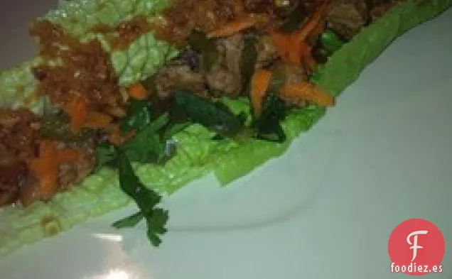 Envolturas de Lechuga de Pollo