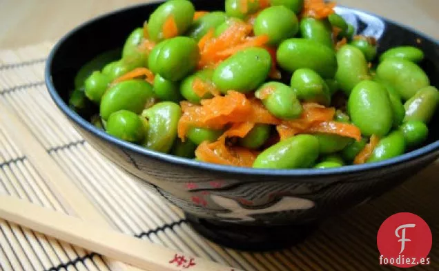 Ensalada De Edamame Y Zanahoria