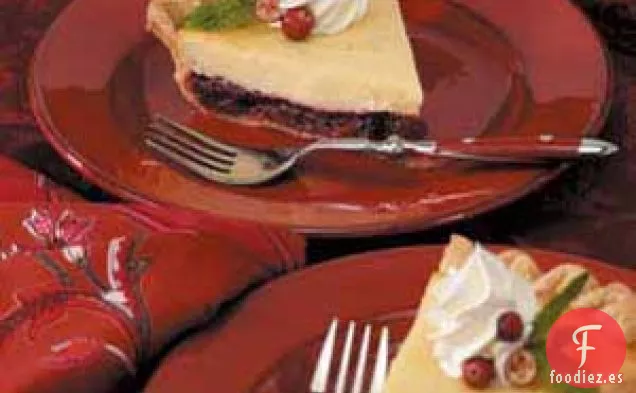 Tarta de Queso y Arándanos
