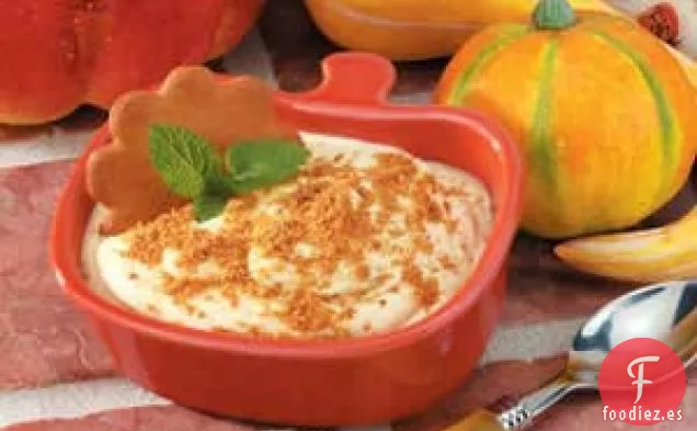 Pudín de Calabaza con Jengibre