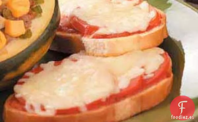 Sándwiches de Tomate y Queso