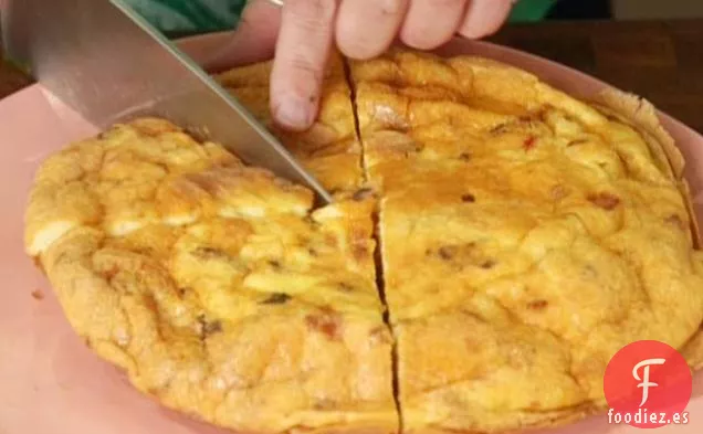 Frittata de Salchicha y Pimiento
