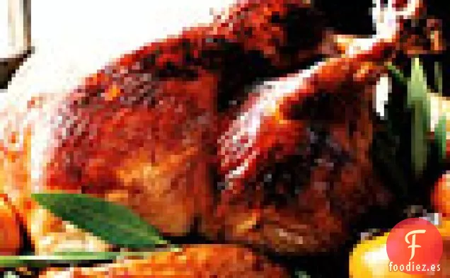 Pavo Frotado con Miso con Salsa de Pavo