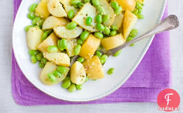Ensalada de Patata con Limón y Edamame