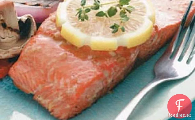 Salmón Marinado con Cítricos