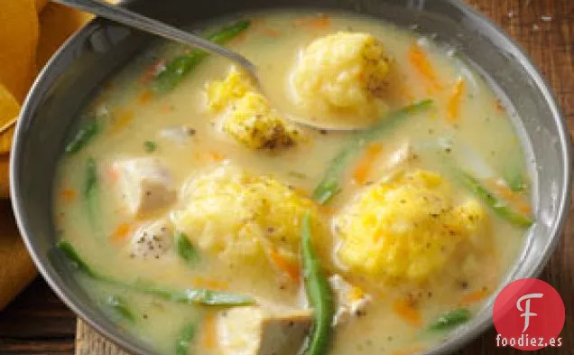 Sopa de Pollo y Albóndigas