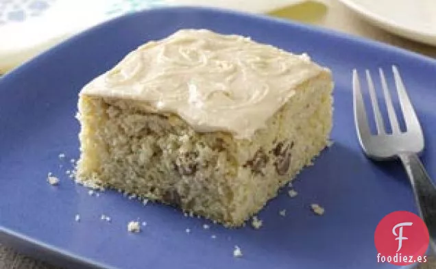 Tarta de Caramelo a la Antigua con Glaseado de Penuche