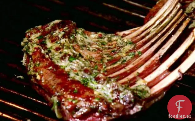 Chuletas de Cordero a la Parrilla con Ajo de Pat