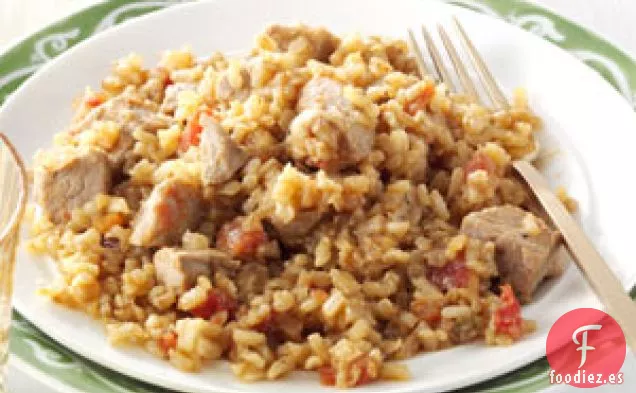 Cerdo con Arroz Español