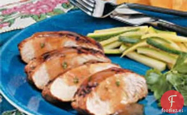 Lomo de Pavo Con Hierbas Picantes