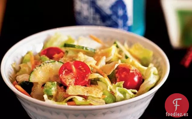 Ensalada Iceberg con Aderezo de Jengibre
