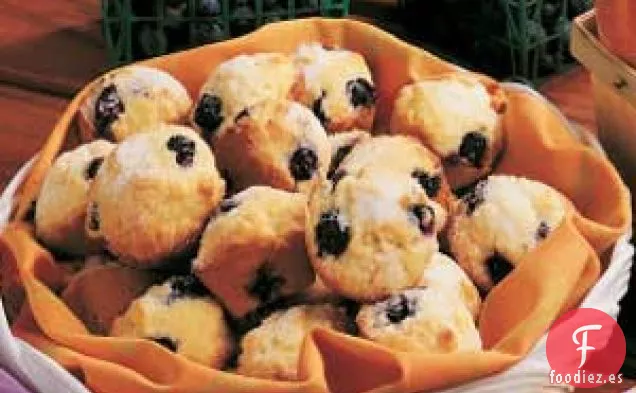 Mini Muffins de Arándanos