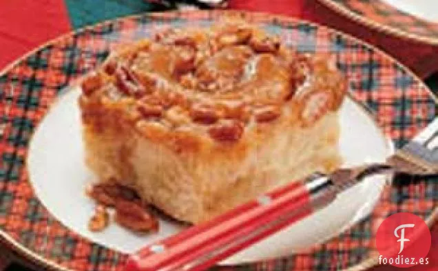 Rollos de Nuez de Caramelo