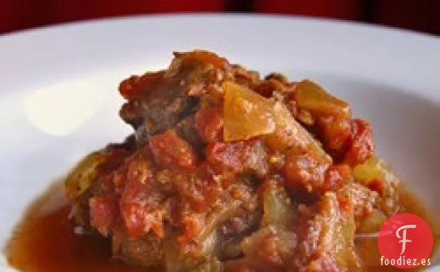 Guiso Picante de Ternera al Curry para la Olla de Cocción Lenta