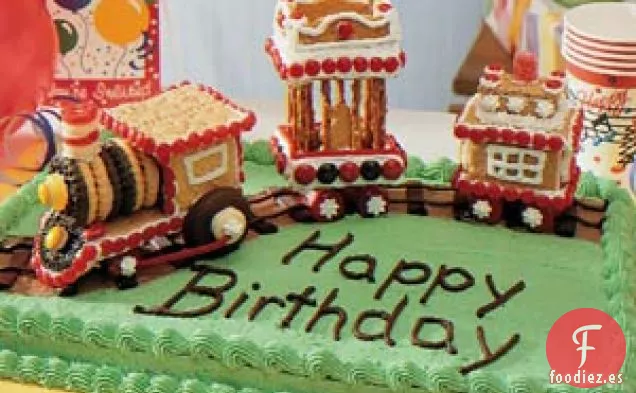 Tren de Criaturas coloridas