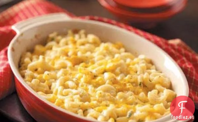 Macarrones con Queso cremosos