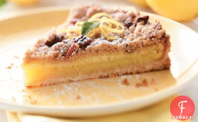 Tarta de Limón con Cobertura de Streusel