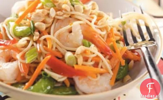 Ensalada de Camarones de Sichuan