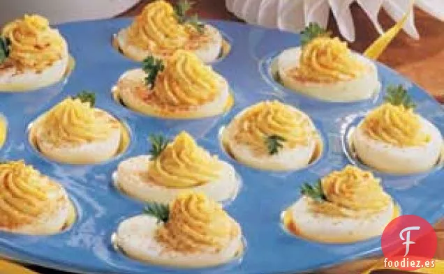 Huevos Rellenos Cremosos