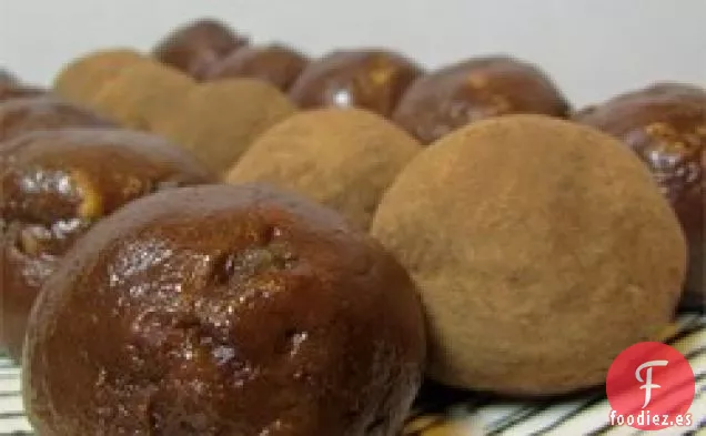 Bolas de Mantequilla de Maní con Alto Contenido de Proteínas