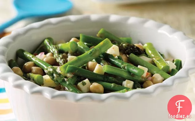 Ensalada de Espárragos y Garbanzos