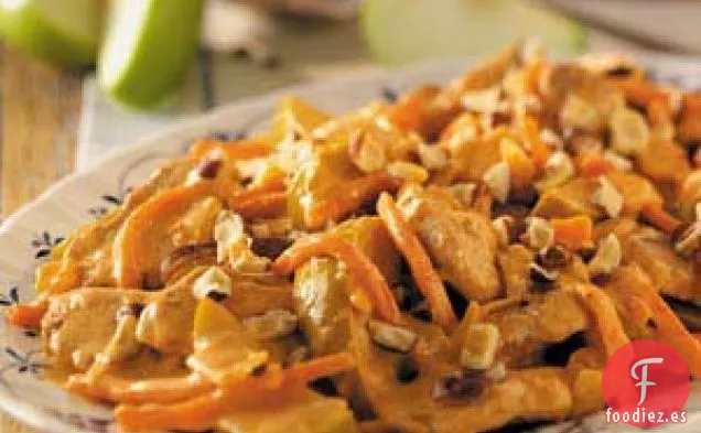 Cerdo con Manzanas y Avellanas