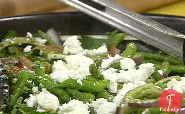 Ensalada de Espárragos y Judías Verdes