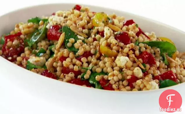 Ensalada de Cuscús Israelí con Pimentón Ahumado