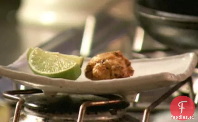 Pasteles de Camarones Fritos