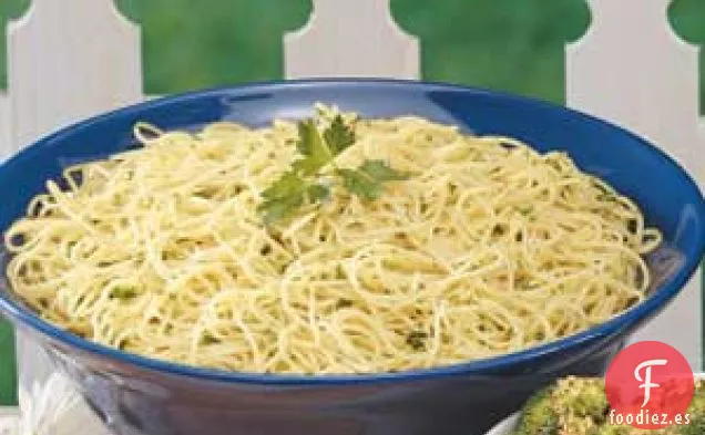 Espaguetis de Ajo y Perejil