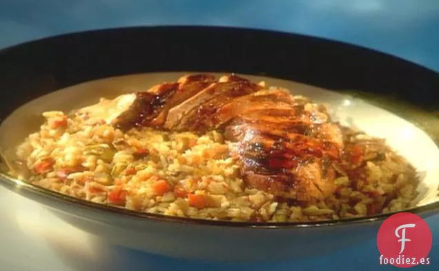 Arroz Frito de Cerdo a la Barbacoa