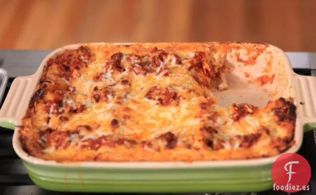 Lasaña de Ternera y Bechamel