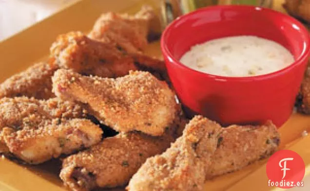 Aperitivo de Alitas de Pollo Crujientes