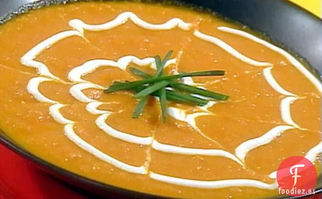 Sopa de Zanahoria Al Curry