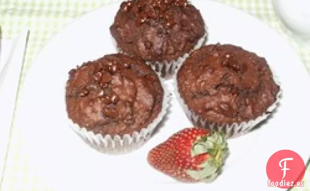 Muffins de Chocolate con Chispas de Chocolate