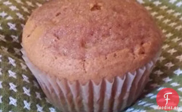 Muffins de Calabaza con Cobertura de Streusel de Canela