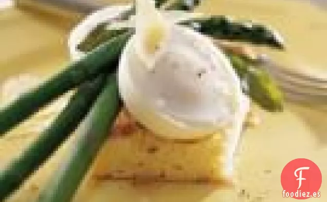 Espárragos Con Huevos Escalfados