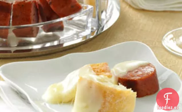 Fondue de Riesling y Queso Suizo