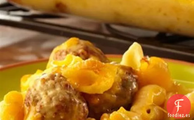 Macarrones con Queso y Hamburguesa con Queso