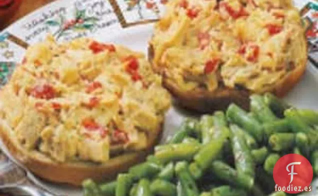 Hamburguesas de Atún de Cara Abierta