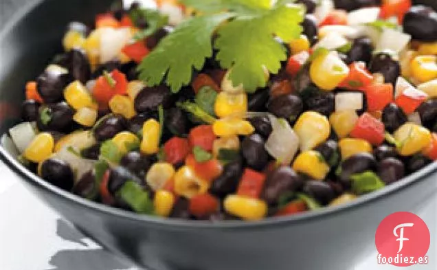 Ensalada de Frijoles Negros al Estilo Tailandés